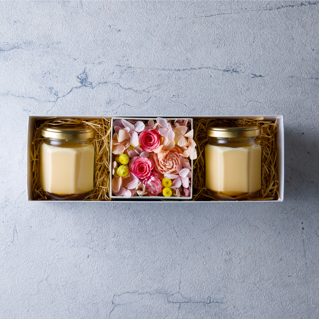 フラワーギフト プリン専門店D'orプリン詰め合わせ