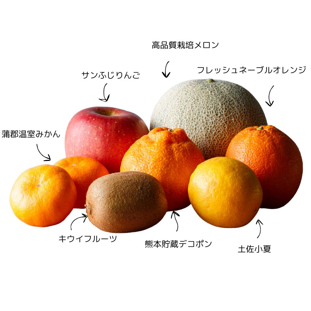 【期間限定】 厳選7種のフルーツギフト