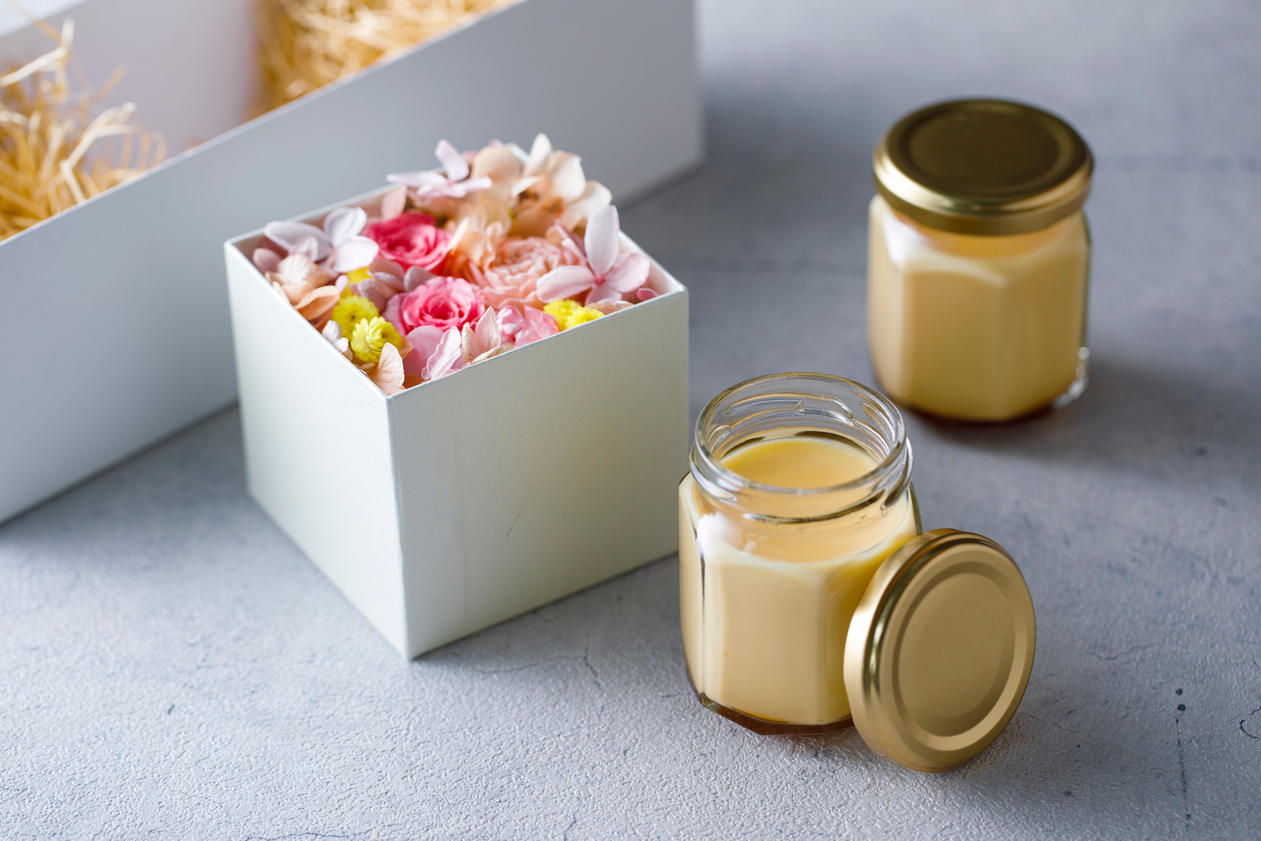 フラワーギフト プリン専門店D'orプリン詰め合わせ