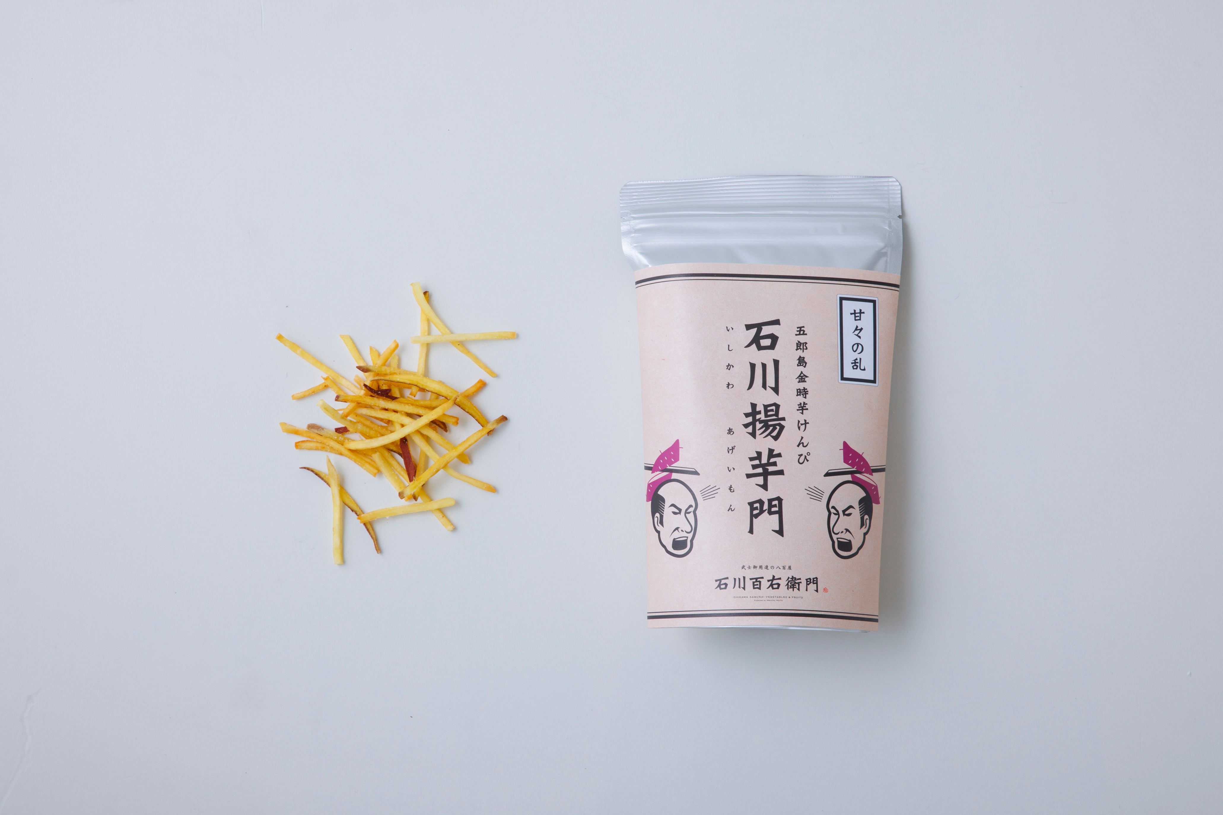 【石川揚芋門 甘々の乱】五郎島金時の芋けんぴ 砂糖まぶし